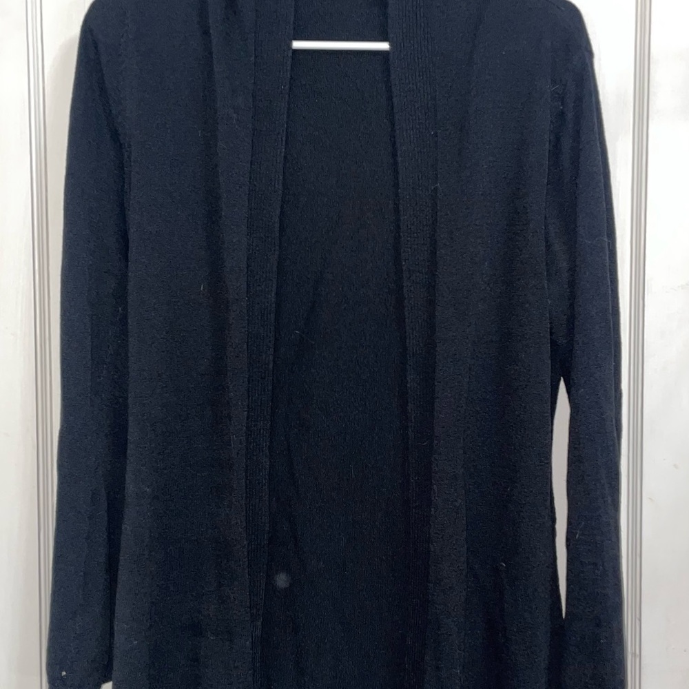 Classic Black Women's Sweater with hood